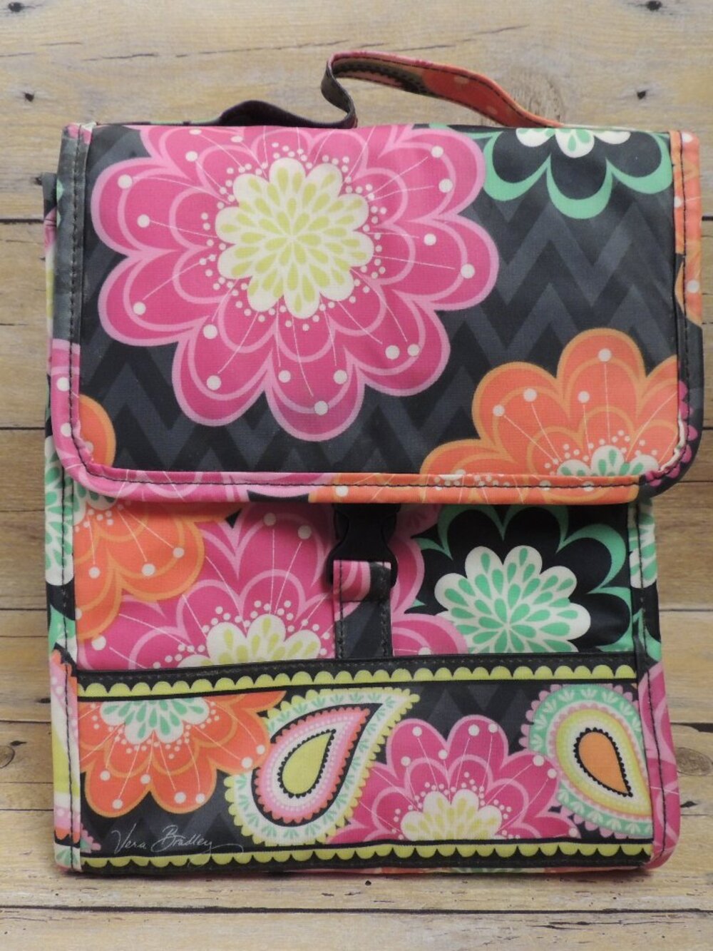Vera Bradley Ziggy Zinnia Insulated Lunch Bag